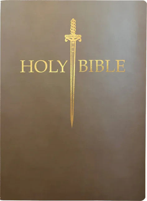 KJV Sword Bible, Large Print, Coffee Ultrasoft: (Red Letter, Brown, 1611 Version) - stevensbooks