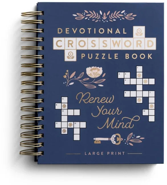 Devotional Crossword Puzzle Book: Renew Your Mind - stevensbooks