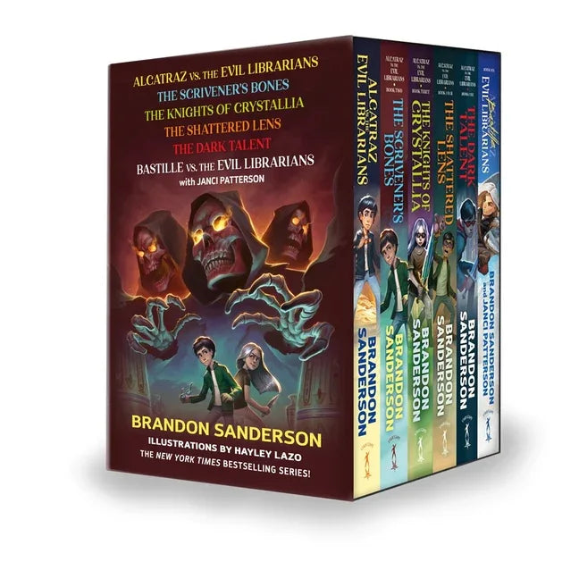 Alcatraz Versus the Evil Librarians Tpb Boxed Set: Books 1-6 - stevensbooks