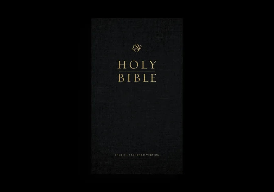 ESV Church Bible, Large Print, Red Letter (Hardcover, Black) - stevensbooks