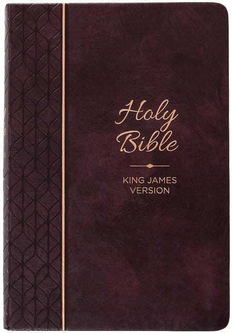 KJV Holy Bible Giant Print Maroon - stevensbooks