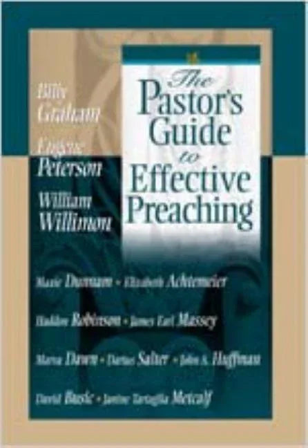 Pastor's Guide to Effective Preaching - stevensbooks
