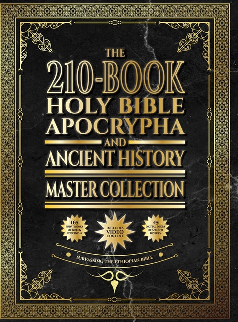 210-Book Holy Bible, Apocrypha, and Ancient History Master Collection: Surpassing the Ethiopian Bible - Ingram