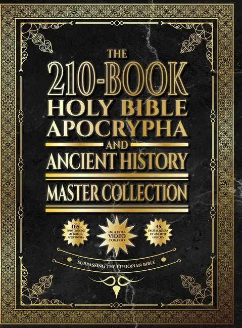 210-Book Holy Bible, Apocrypha, and Ancient History Master Collection: Surpassing the Ethiopian Bible - stevensbooks