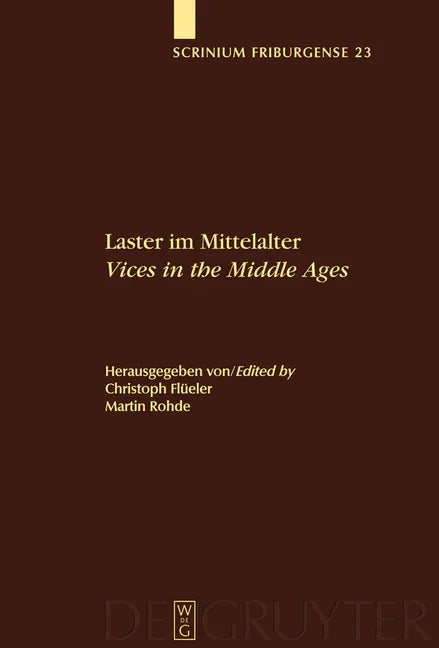 Laster im Mittelalter / Vices in the Middle Ages - stevensbooks