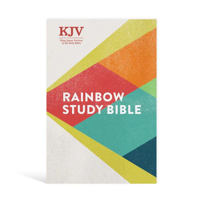 KJV Rainbow Study Bible, Hardcover: King James Version of the Holy Bible - stevensbooks
