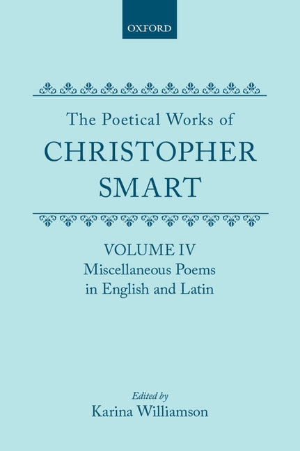 Miscellaneous Poems in English and Latin - Ingram