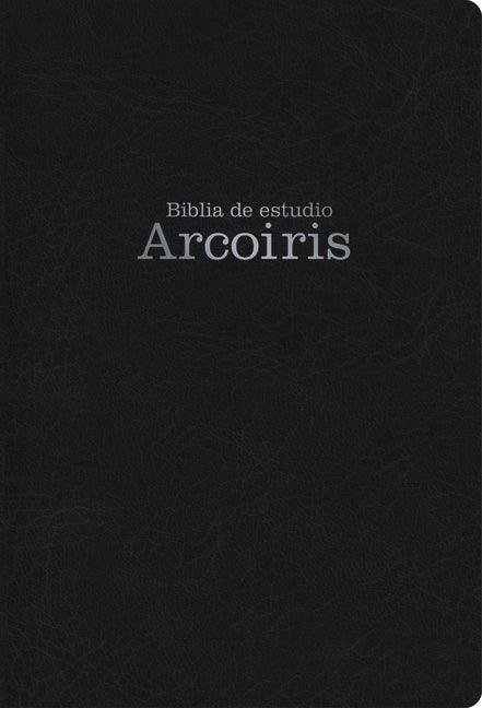 Mass Market Rvr 1960 Biblia de Estudio Arco Iris, Negro Símil Piel - stevensbooks