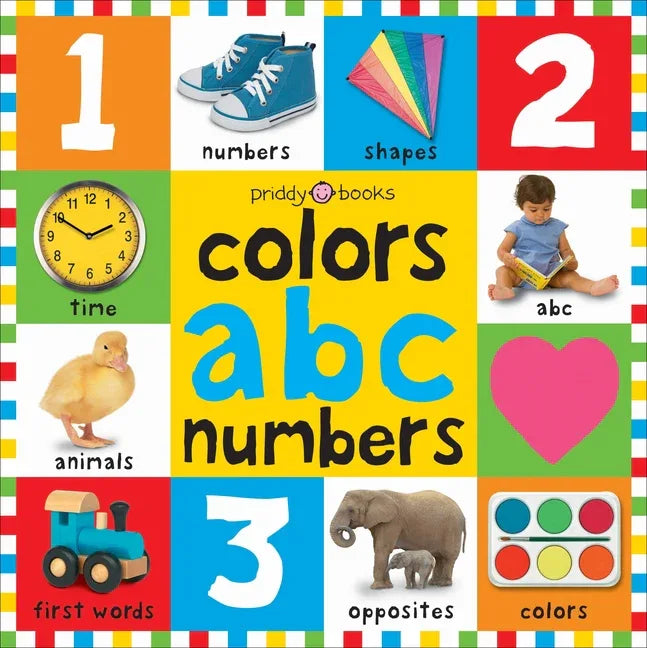 Big Board Books Colors, Abc, Numbers - stevensbooks