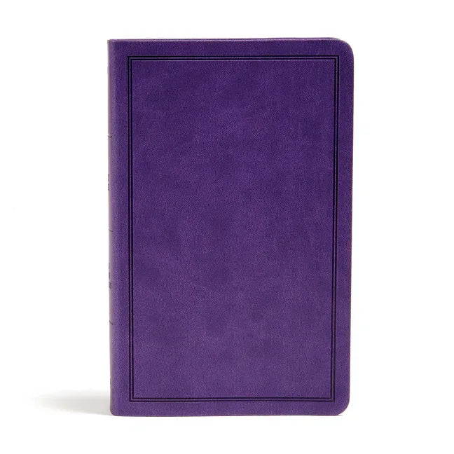 KJV Deluxe Gift Bible, Purple Leathertouch - stevensbooks