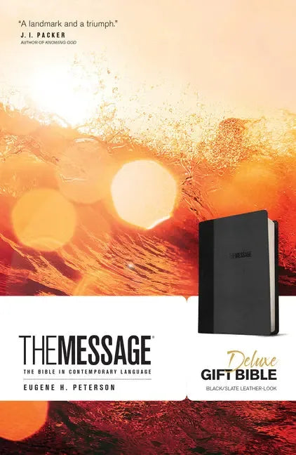 Message Deluxe Gift Bible: The Bible in Contemporary Language - stevensbooks