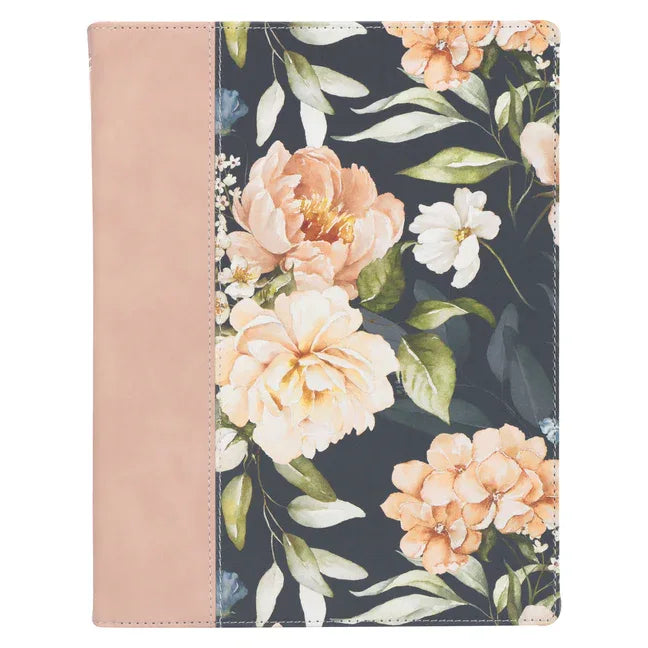 KJV Note-Taking Bible LP Faux Leather Hc Floral - stevensbooks