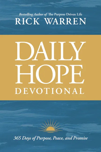Daily Hope Devotional: 365 Days of Purpose, Peace, and Promise - stevensbooks