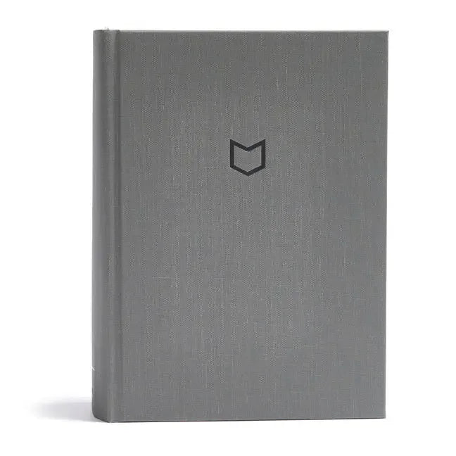 CSB He Reads Truth Bible, Charcoal Cloth Over Board - stevensbooks