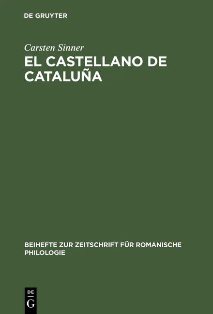 castellano de Cataluña (Reprint 2013) - stevensbooks
