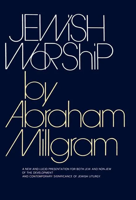 Jewish Worship - stevensbooks