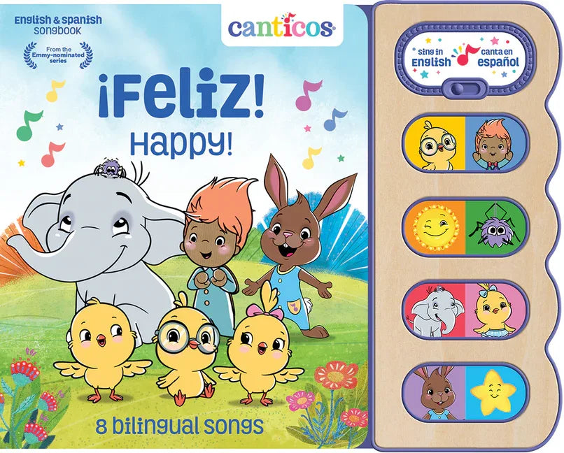 Canticos ¡Feliz! / Happy! (Bilingual): 8 Bilingual Songs - stevensbooks
