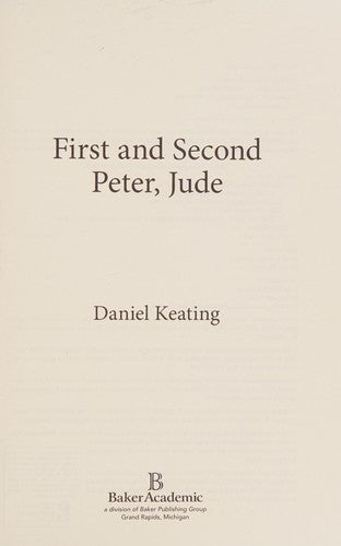 Cover of First and Second Peter, Jude
