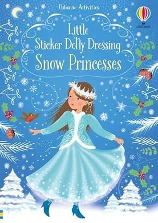 Little Sticker Dolly Dressing Snow Princess - stevensbooks