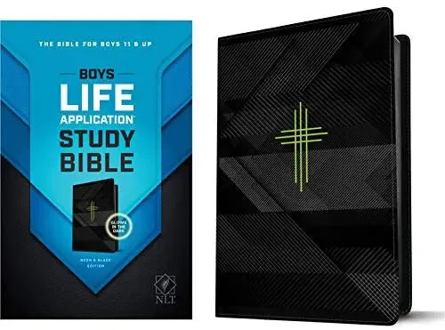 Boys Life Application Study Bible NLT, Tutone - stevensbooks