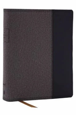 The Prayer Bible: Pray God's Word Cover to Cover (Nkjv, Black/Gray Leathersoft, Red Letter, Comfort Print) - stevensbooks
