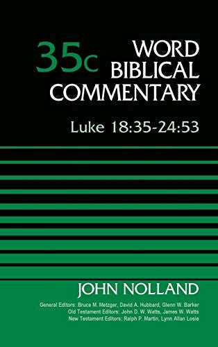 Cover of Luke 18:35-24:53, Volume 35c: 35