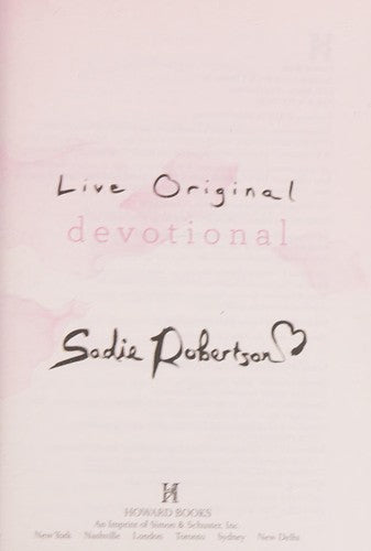 Cover of Live Original Devotional