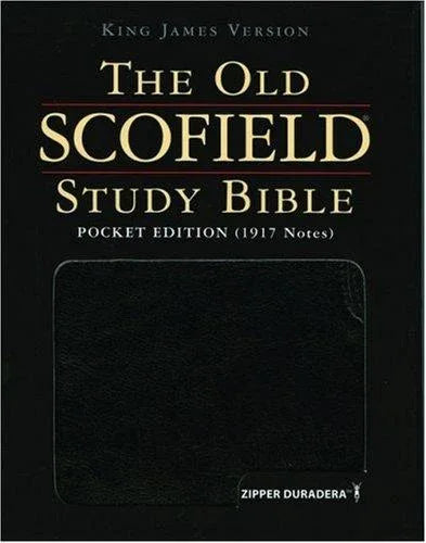 Old Scofield Study Bible-KJV-Pocket - stevensbooks