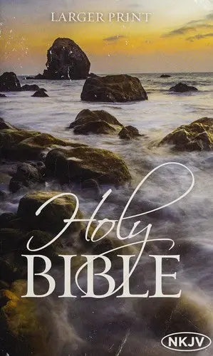 Cover of Large Print Bible-NKJV