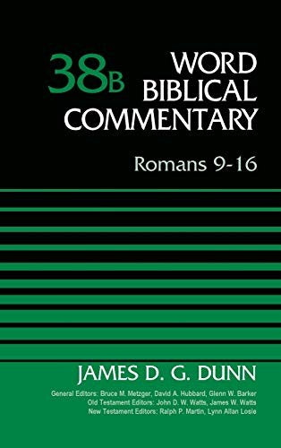 Cover of Romans 9-16, Volume 38b: 38
