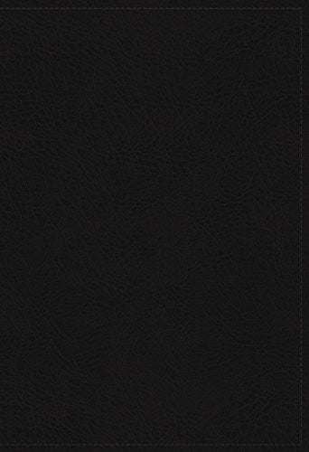 The King James Study Bible, Genuine Leather, Black, Indexed, Full-Color Edition