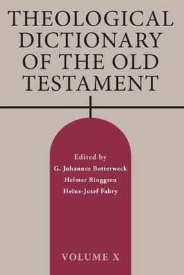 Cover of Theological Dictionary of the Old Testament, Volume X: Volume 10