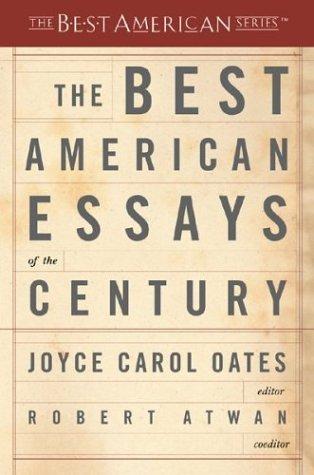 Cover of Best American Essays of the Century