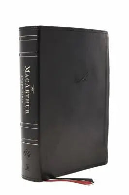 Cover of Esv, MacArthur Study Bible, 2nd Edition, Leathersoft, Black: Unleashing God's Truth One Verse at a Time