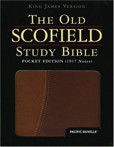 Old Scofield Study Bible-KJV-Pocket