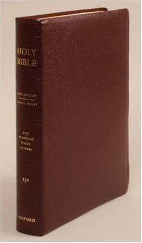 Old Scofield Study Bible-KJV-Large Print - stevensbooks