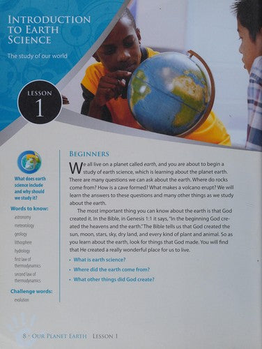 Cover of Our Planet Earth (Updated, Expanded)