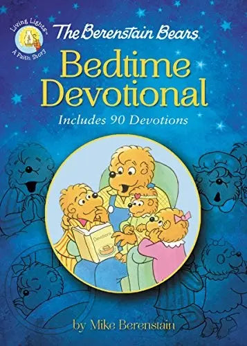 Cover of Berenstain Bears Bedtime Devotional: Includes 90 Devotions