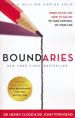 Cover of Boundaries Updated and Expanded Edition: When to Say Yes, How to Say No to Take Control of Your Life (Enlarged)