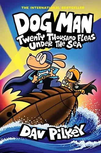 Dog Man: Twenty Thousand Fleas Under the Sea: A Graphic Novel (Dog Man #11): From the Creator of Captain Underpants - stevensbooks