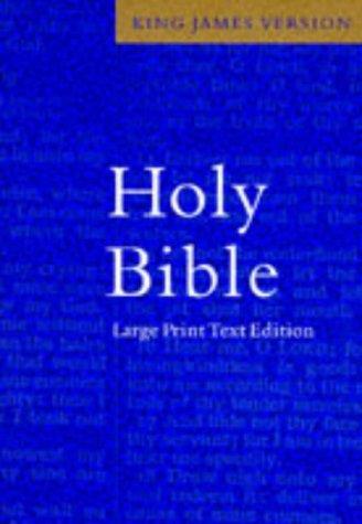 Large Print Text Bible-KJV