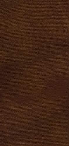 Niv, Pocket Thinline Bible, Leathersoft, Brown, Red Letter, Comfort Print - stevensbooks