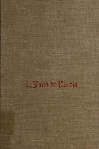 Cover of I, Juan de Pareja: The Story of a Great Painter and the Slave He Helped Become a Great Artist