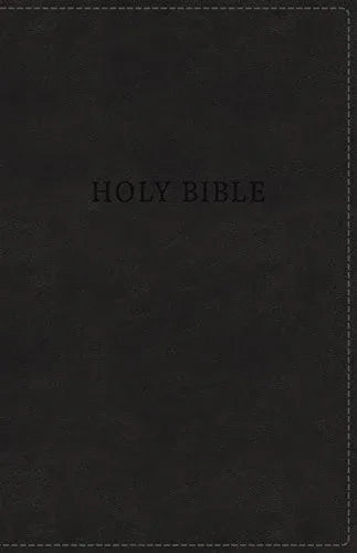 KJV, Deluxe Gift Bible, Imitation Leather, Black, Red Letter Edition - stevensbooks