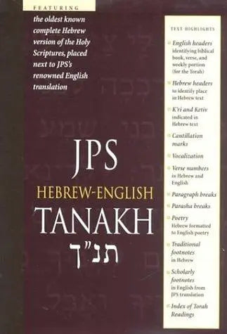 Cover of Hebrew-English Tanakh-PR-Student Guide