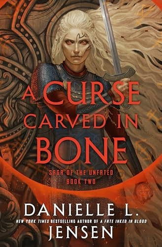 Cover of Curse Carved in Bone: Book Two of the Saga of the Unfated