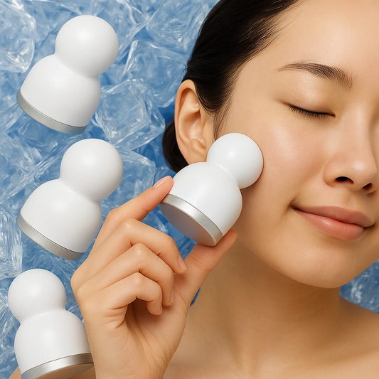 Korean Beauty 5pcs Ice Roller – Face Massager for Puffiness and Cooling Relief