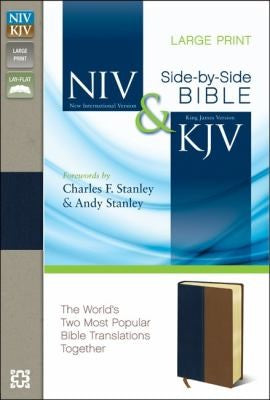 Side-By-Side Bible-PR-NIV/KJV-Large Print