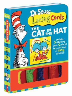 Cover of Dr. Seuss Lacing Cards: The Cat in the Hat [With 5 Lacing Cards and 5 Colorful Laces and Activity Book]