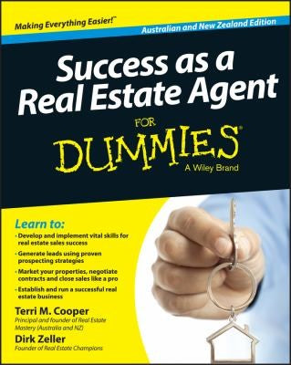 Cover of Success as a Real Estate Agent for Dummies, Australian and New Zealand Edition (Australian and New Zealand)